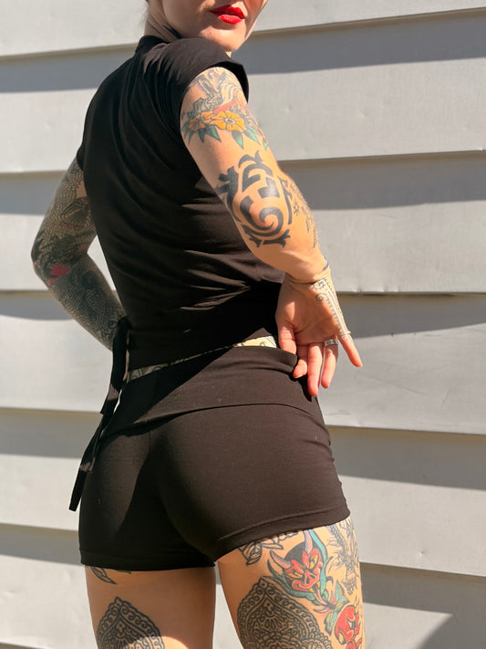 Black Mini Shorts