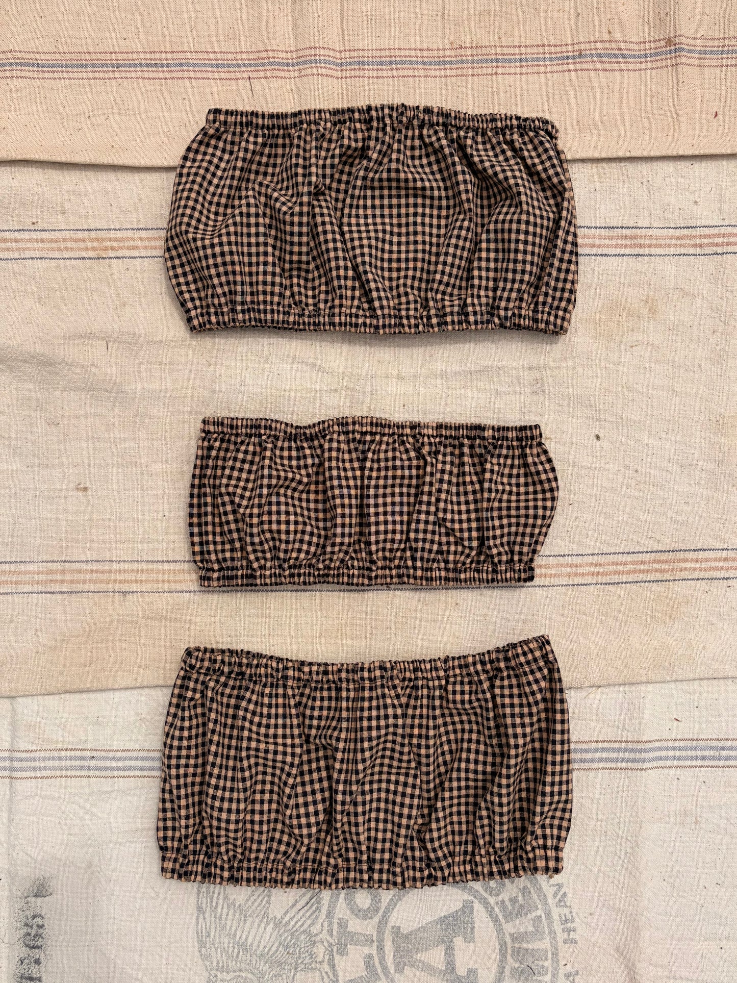 Brown & Black Checkered Bando