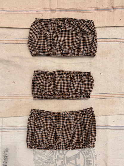 Brown & Black Checkered Bando