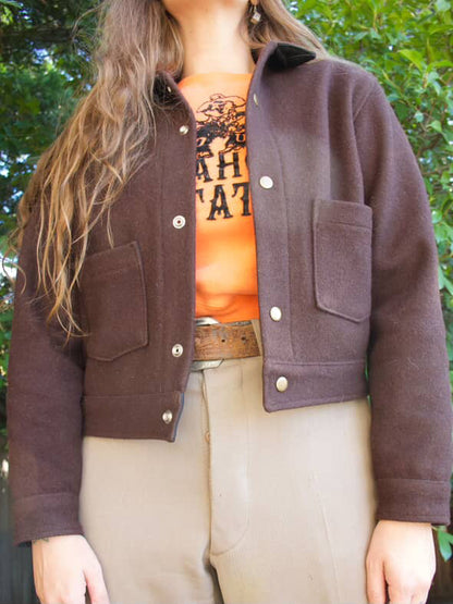 Brown Wool Jacket