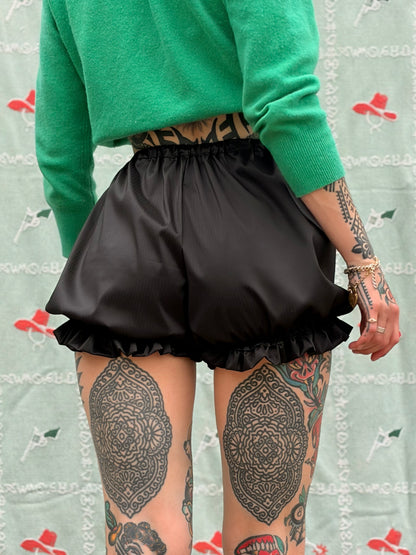 Black Silk Bloomer (Made to Order)