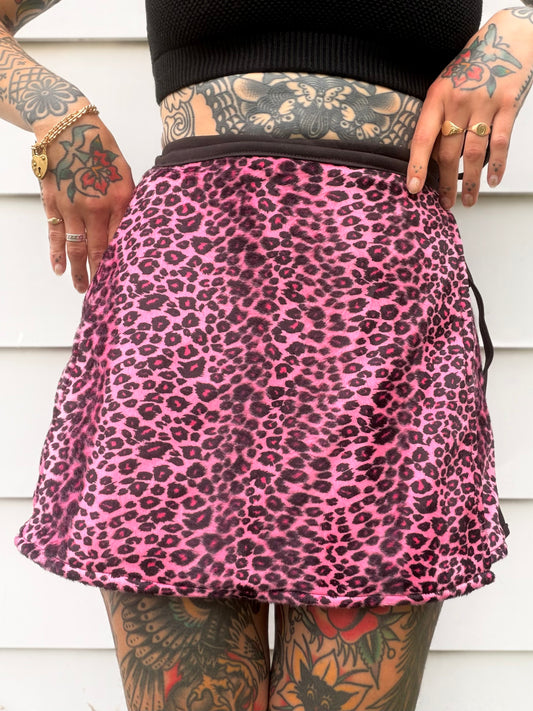 Pink Cheetah Skort