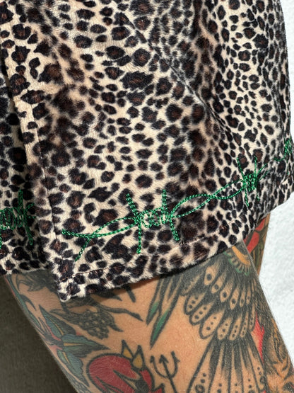 Sun Love X Chain Cheetah Skort