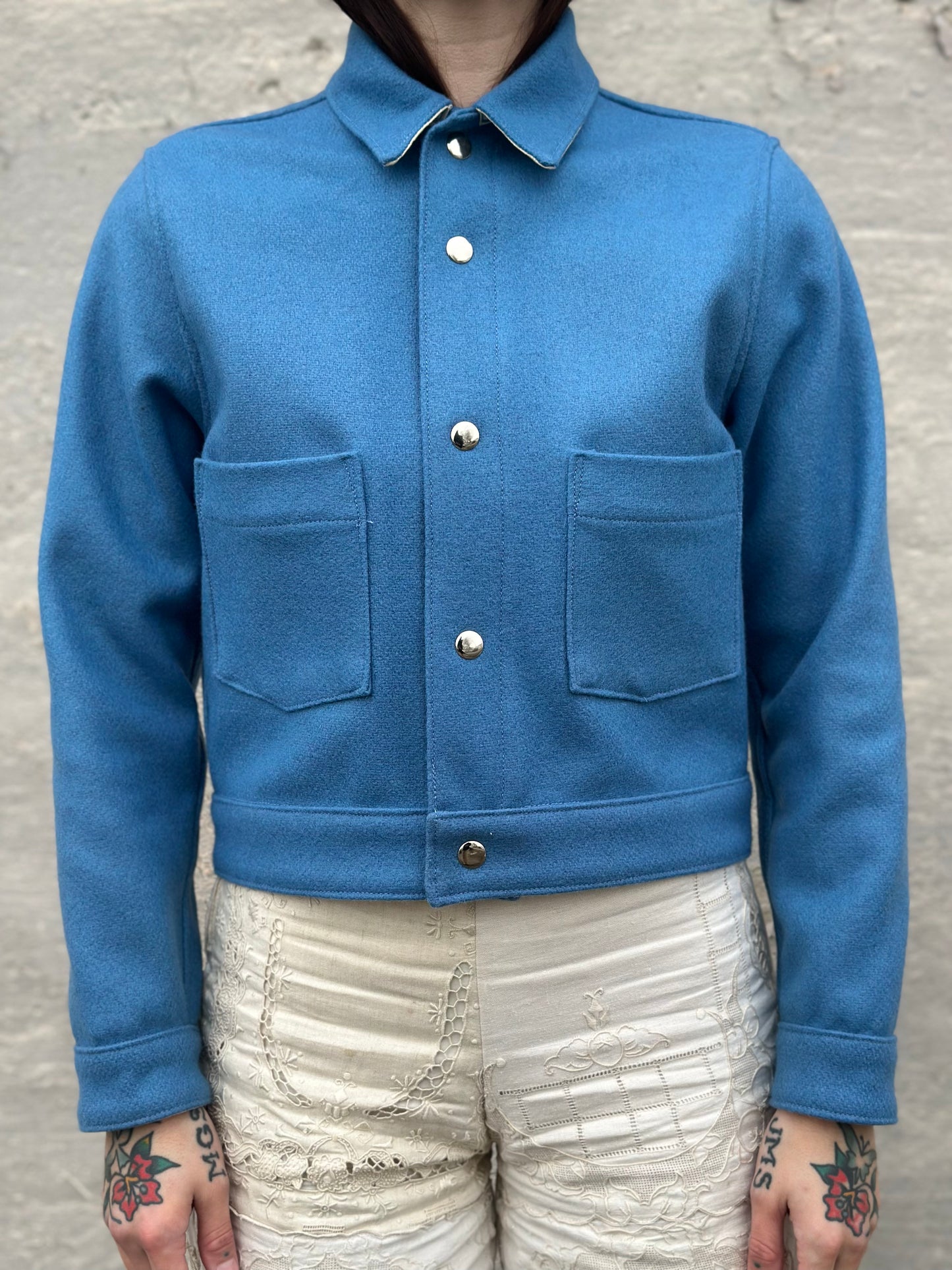 Blue Wool Jacket