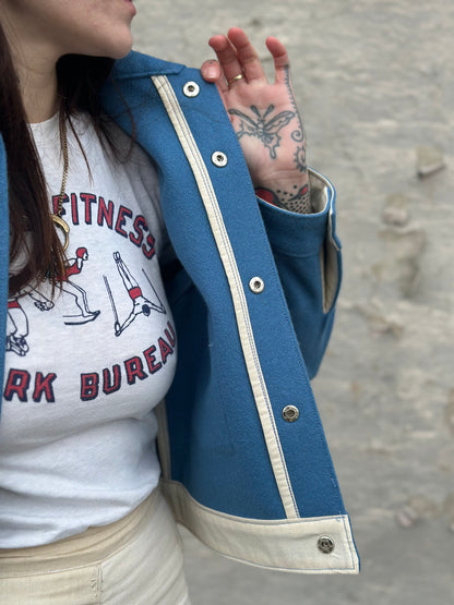 Blue Wool Jacket (XS)