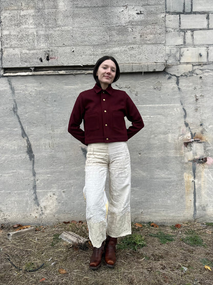 Oxblood Wool Jacket (XS)